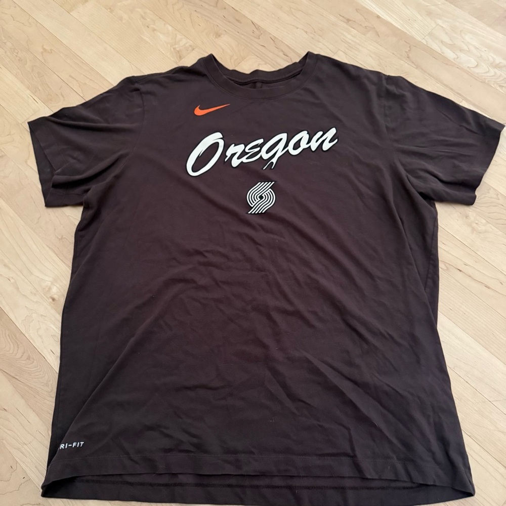 Nike Portland Trailblazer City Edition Oregon Short Sleeve Tee XL